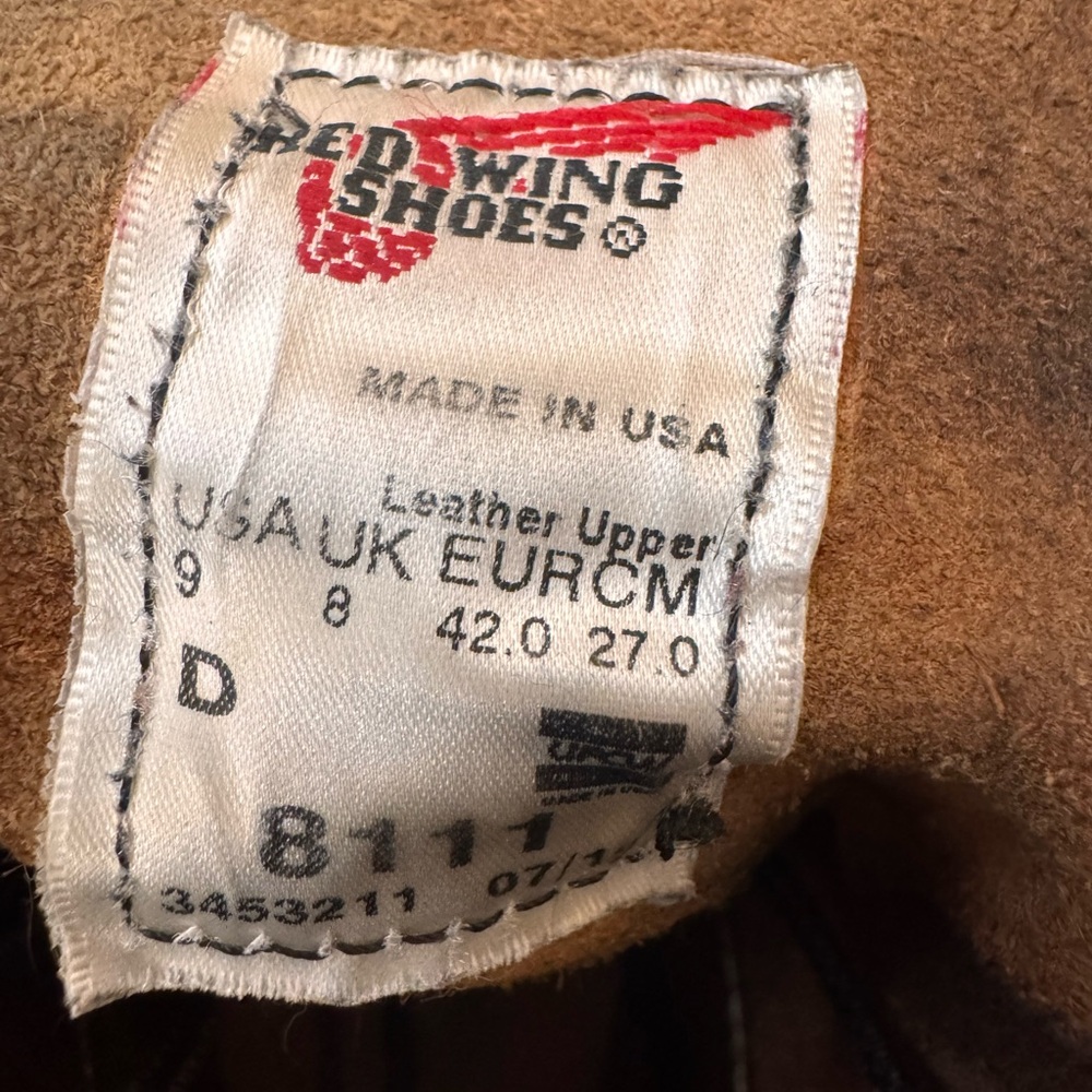 Red Wing Iron Ranger Men’s Boots - Picture 7 of 13